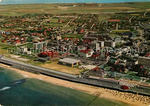 AK / Ansichtskarte Westerland_Sylt Fliegeraufnahme Westerland_Sylt