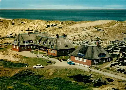 AK / Ansichtskarte Hoernum_Sylt Fliegeraufnahme Moewennest Hoernum Sylt