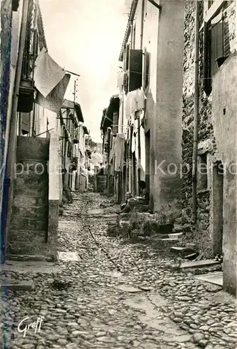 AK / Ansichtskarte Collioure Vieille rue Collioure