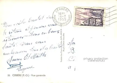 AK / Ansichtskarte Cerbere  Cerbere