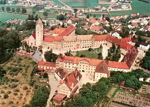 AK / Ansichtskarte Scheyern Benediktinerabtei Scheyern Fliegeraufnahme Scheyern