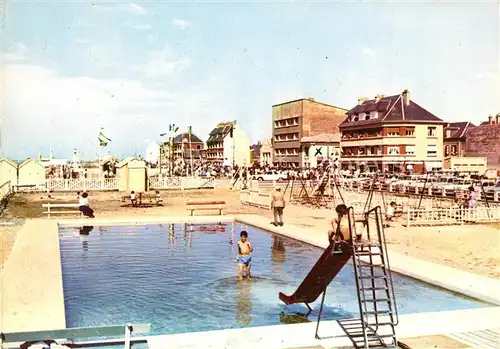 AK / Ansichtskarte Cayeux sur Mer Piscine et Jardin Schwimmbad Cayeux sur Mer
