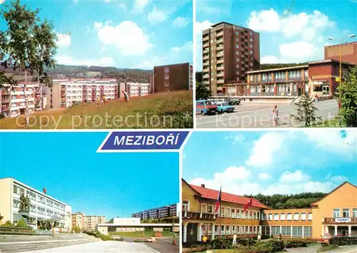 AK / Ansichtskarte Mezibori Budova MeNV Nocni Sanatorium Svazarmovske Ulici Mezibori