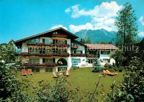 AK / Ansichtskarte Oberstdorf Hotel Garni Gerberhof Oberstdorf