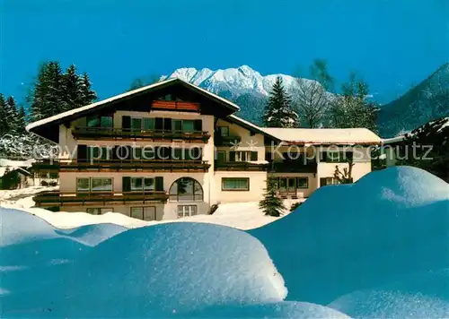 AK / Ansichtskarte Oberstdorf Hotel Garni Gerberhof Oberstdorf