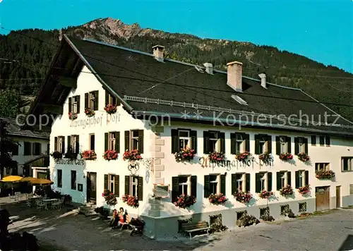 AK / Ansichtskarte Schattwald Alpengasthof Post Schattwald