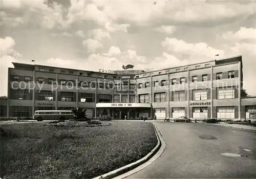 AK / Ansichtskarte Otrokovice Hotel Spolecensky dum Zavodni Klub Otrokovice