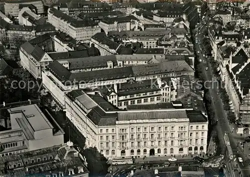 AK / Ansichtskarte Zuerich_ZH Centre des Affaires Siege Social du Credit Suisse Fliegeraufnahme Zuerich_ZH