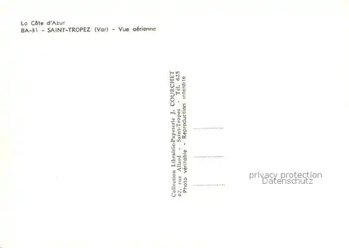 AK / Ansichtskarte Saint_Tropez_Var Vue Aerienne Saint_Tropez_Var