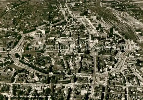 AK / Ansichtskarte Dortmund Stadtzentrum Fliegeraufnahme Dortmund