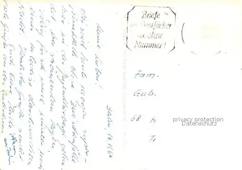 AK / Ansichtskarte Lichterfelde_Berlin Jugendherberge Paulinenstrasse 8 Lichterfelde Berlin