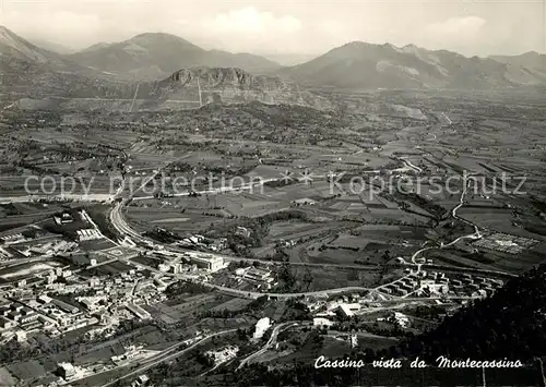 AK / Ansichtskarte Cassino Vista da Montecassino Cassino