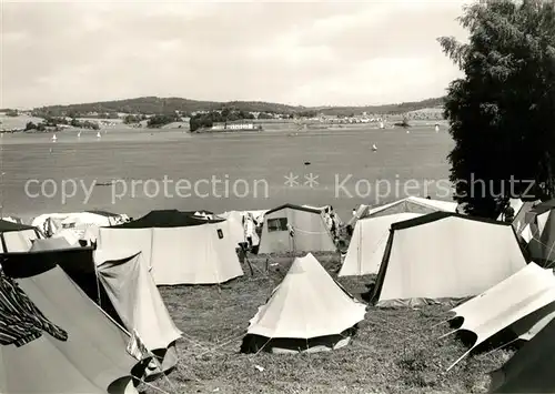AK / Ansichtskarte Plauen_Vogtland Poehler Talsperre Campingplatz  Plauen_Vogtland