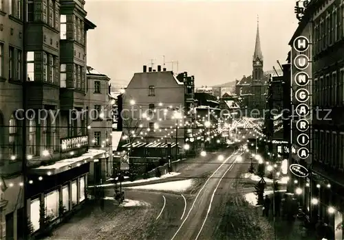 AK / Ansichtskarte Aue_Sachsen Blick vom Rathausbalkon Aue_Sachsen