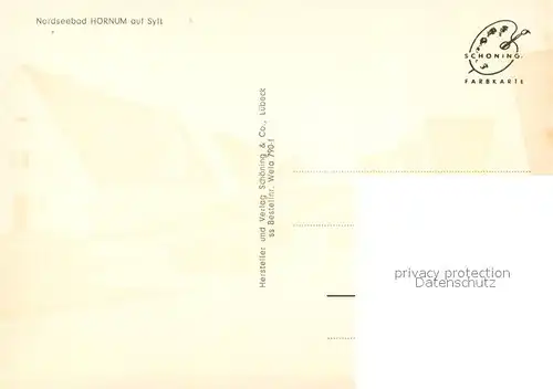 AK / Ansichtskarte Hoernum_Sylt  Hoernum Sylt