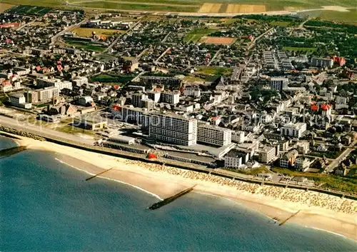 AK / Ansichtskarte Westerland_Sylt Fliegeraufnahme Westerland_Sylt