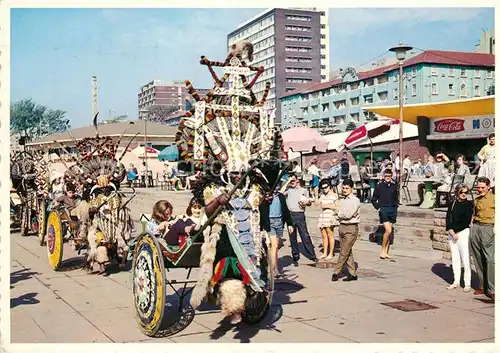 AK / Ansichtskarte Kwazulu_Natal_Hattingspruit Ricksha boys Durban beachfront Kwazulu_Natal