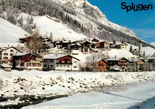 AK / Ansichtskarte Spluegen_GR  Spluegen_GR