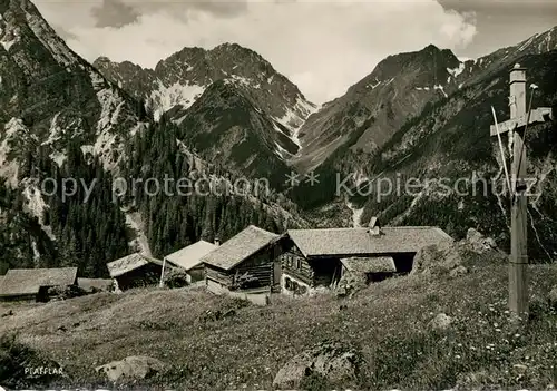 AK / Ansichtskarte Pfafflar Sattele Potschallkopf Hinterrifen Pfafflar