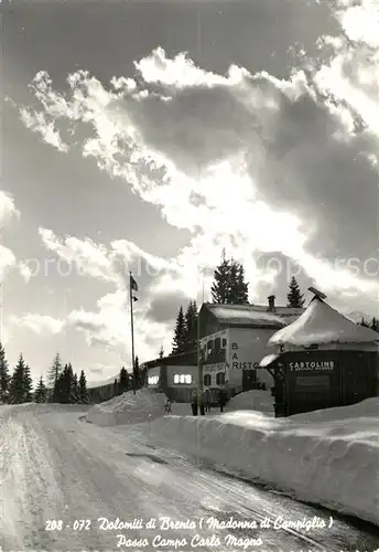 AK / Ansichtskarte Molveno Dolomiti di Brenta Passo Campo Carlo Magno Molveno