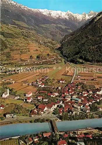 AK / Ansichtskarte Prutz Fliegeraufnahme Prutz