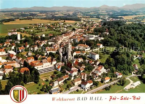 AK / Ansichtskarte Bad_Hall_Oberoesterreich Fliegeraufnahme  Bad_Hall_Oberoesterreich