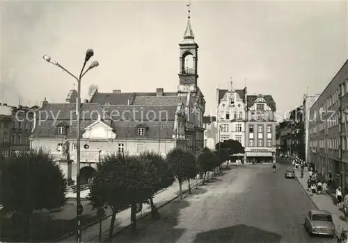 AK / Ansichtskarte Kluczbork Plac Bohaterow Armii Czerwonej Kluczbork