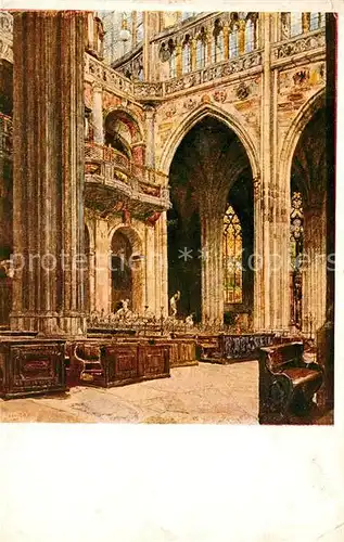 AK / Ansichtskarte Praha_Prahy_Prague St Veits Dom Praha_Prahy_Prague