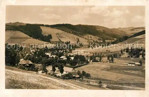 AK / Ansichtskarte Velke_Karlovice Pohled k Solani Vsatskym Bezkydum Velke Karlovice