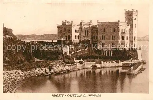 AK / Ansichtskarte Trieste Castelo di Miramar Trieste