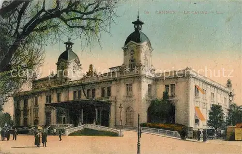 AK / Ansichtskarte Cannes_Alpes Maritimes Le Casino Cannes Alpes Maritimes
