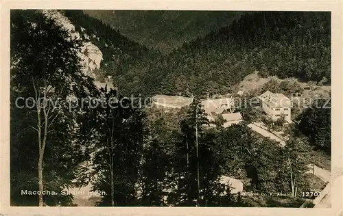 AK / Ansichtskarte Macocha_Tschechien Skaini mlyn Macocha Tschechien