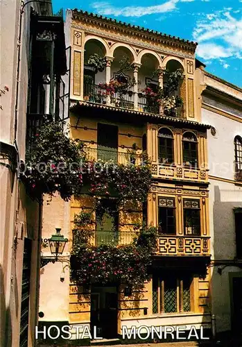 AK / Ansichtskarte Sevilla_Andalucia Hostal Monreal Sevilla_Andalucia