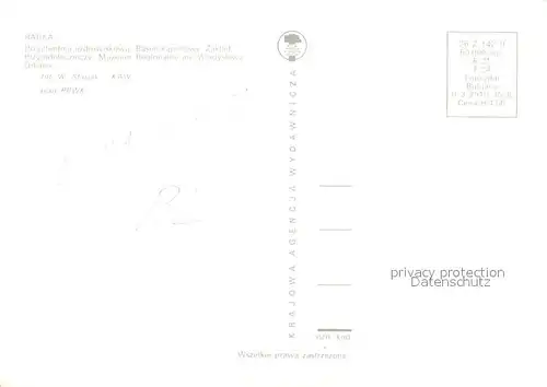 AK / Ansichtskarte Rabka Freibad Kirche Lageplan Rabka