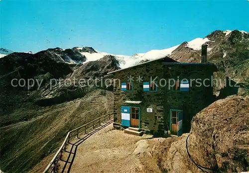 AK / Ansichtskarte Gruppo_Ortler Rifugio G. Larcher al Cevedale Gruppo_Ortler