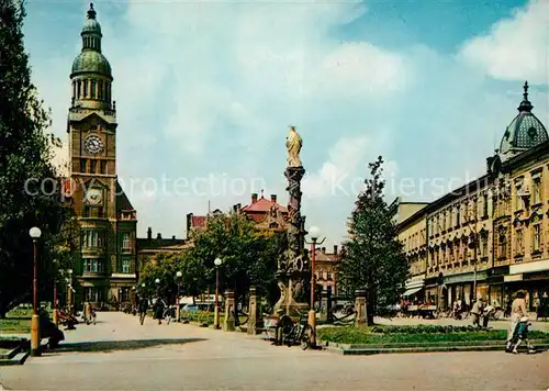 AK / Ansichtskarte Prostejov Kirche Parkanlage Prostejov