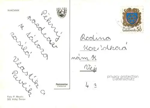 AK / Ansichtskarte Rakovnik Ortspartien Stadttor Rakovnik