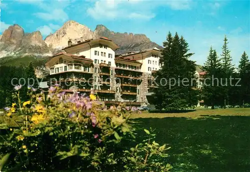 AK / Ansichtskarte Dolomiten Karersee Hotel Dolomiten