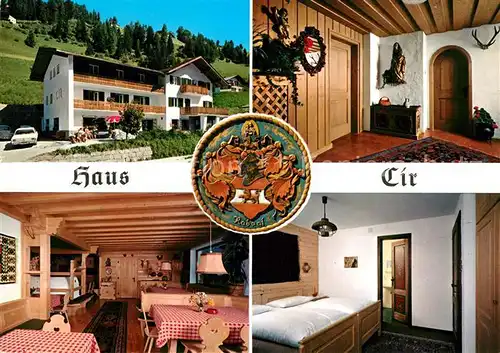 AK / Ansichtskarte St_Christina_Groeden Haus Cir 