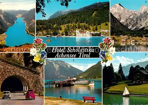 AK / Ansichtskarte Achensee Hotel Scholastika Pertisau Gaisalm Achensee