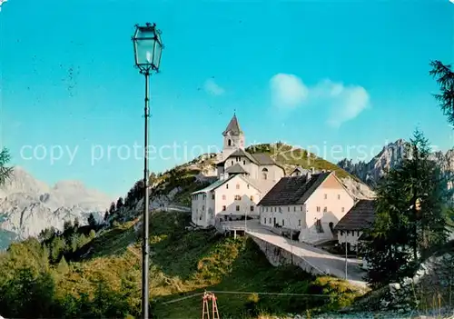 AK / Ansichtskarte Monte_Lussari Gruppi del Mangart Luschariberg Monte Lussari