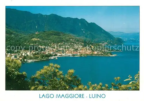AK / Ansichtskarte Luino_Lago Maggiore Seepartie Luino_Lago Maggiore