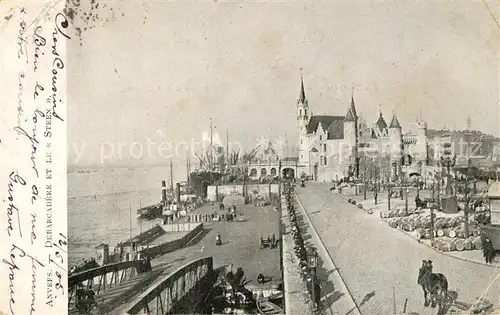 AK / Ansichtskarte Anvers_Antwerpen Le Steen  Anvers Antwerpen