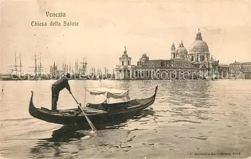 AK / Ansichtskarte Venezia_Venedig Chiesa della Salute Venezia Venedig
