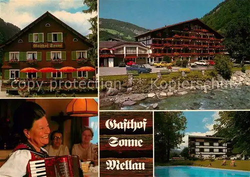 AK / Ansichtskarte Mellau_Vorarlberg Gasthof Sonne Mellau_Vorarlberg