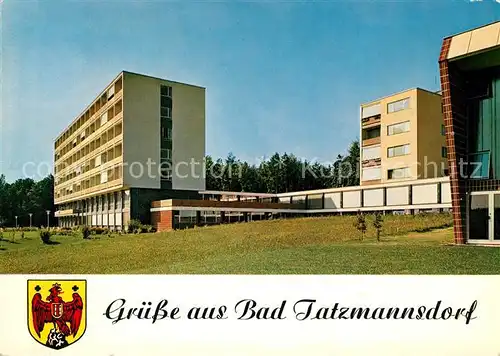 AK / Ansichtskarte Bad_Tatzmannsdorf_Burgenland Kurhotel Bad_Tatzmannsdorf