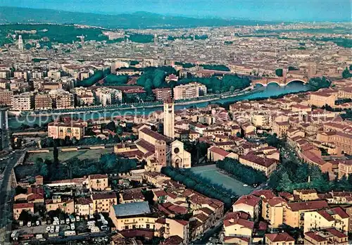 AK / Ansichtskarte Verona_Italia Fliegeraufnahme Verona Italia