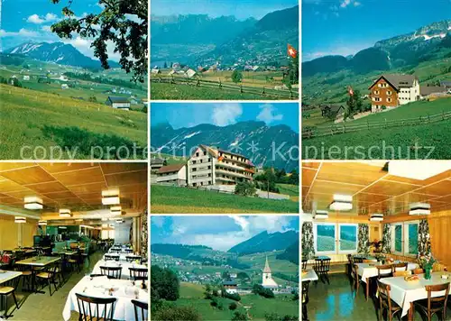 AK / Ansichtskarte Amden_SG Hotel Restaurant Soldanella Amden_SG