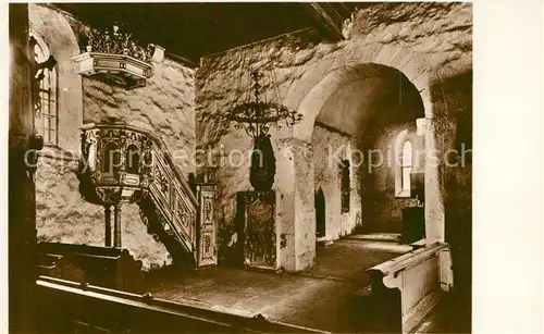 AK / Ansichtskarte Meissen_Elbe_Sachsen Kriegergedaechtniskirche Innenansicht Kanzel Meissen_Elbe_Sachsen