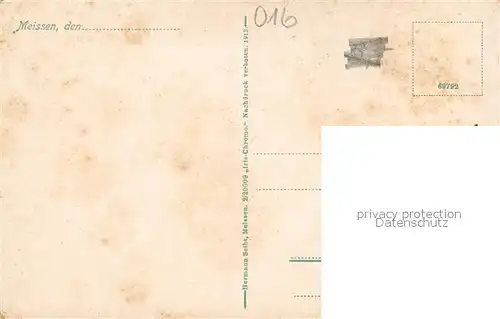 AK / Ansichtskarte Meissen_Elbe_Sachsen Elbbruecke Blick zur Albrechtsburg mit Dom Meissen_Elbe_Sachsen